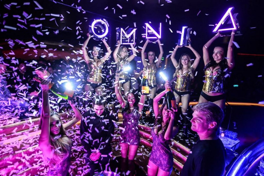 omnia nightclub party