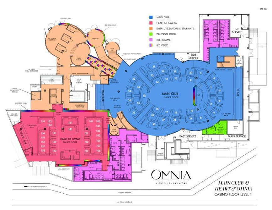 omnia las vegas floor plan