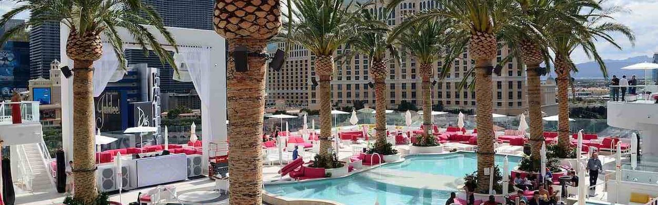 Drais Beach Club Las Vegas Table